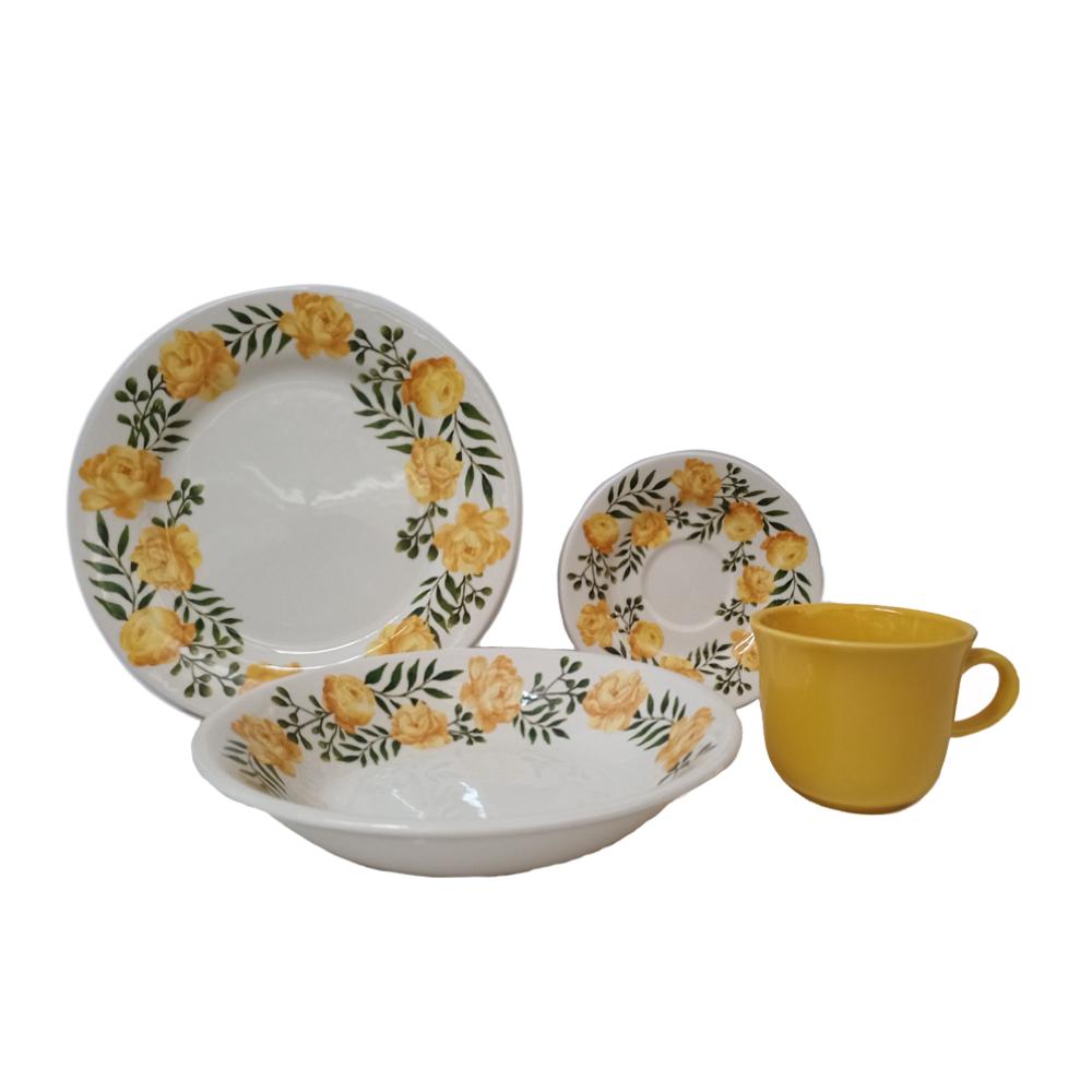 Vajilla Corona Modelo Alice 16 Piezas