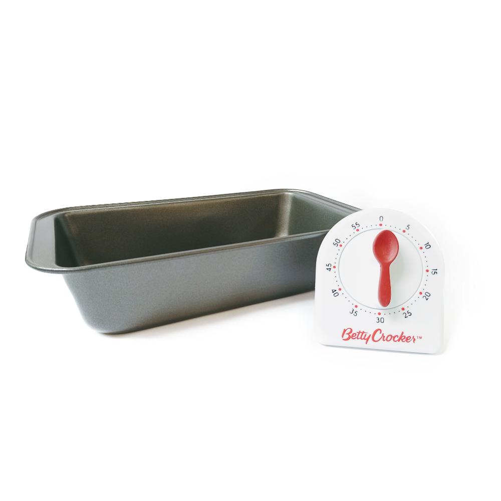 Molde Para Hornear Y Temporizador Betty Crocker 2 Piezas