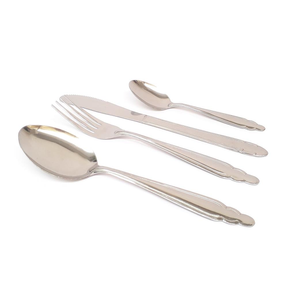 Cubiertos Facusa 16 Piezas Línea Clásica Modelo 640