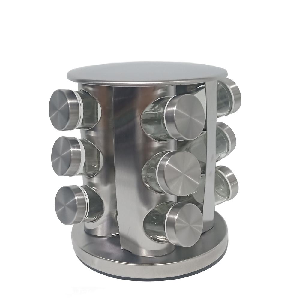 Set De Condimenteros Giratorio 12 Piezas