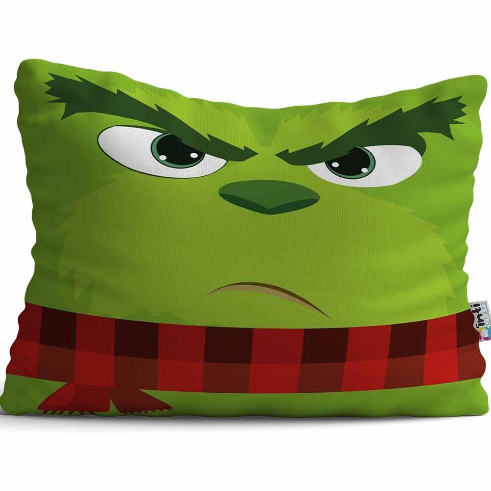 Cojín De Tela Estampado Qinti El Grinch 35x05x25cm