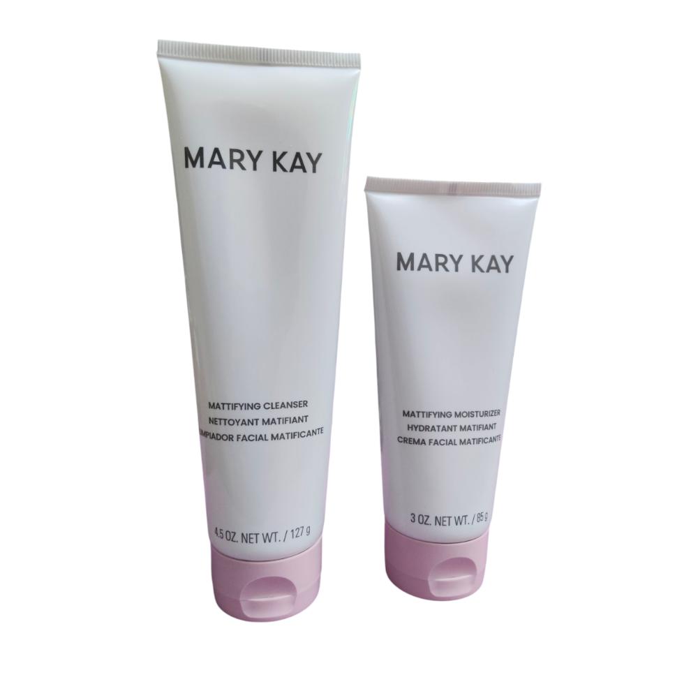 Mary Kay Pack x 2: Limpiador Facial Matificante 127 g + Crema Facial Matificante 85 g